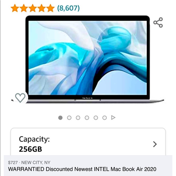 Apple MacBook Air Intel 2020 - Picture 1 of 2